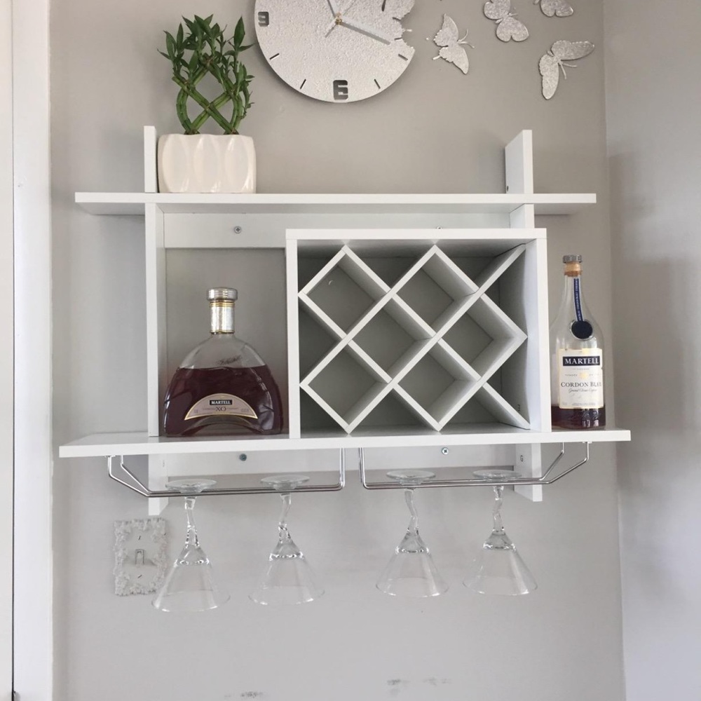 Wall Mounted Wine Rack Organizer (brand new in box)